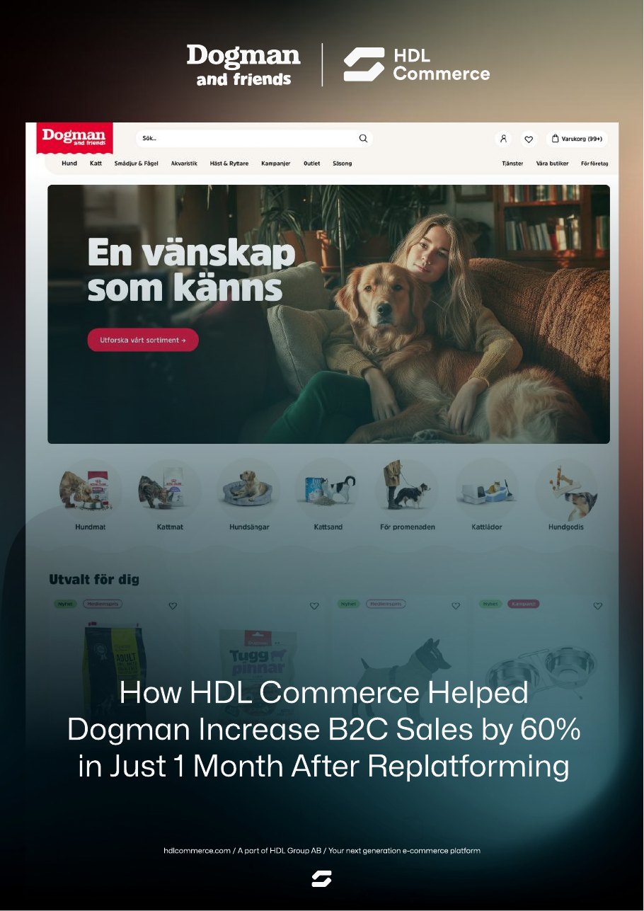 Dogman: replatforming från Magento