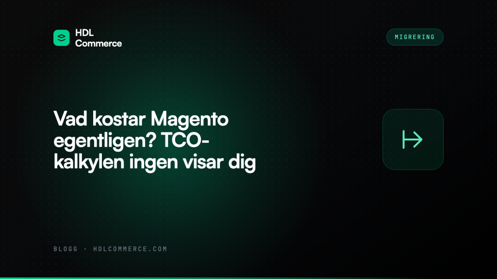 Vad kostar Magento egentligen? TCO-kalkylen ingen visar dig