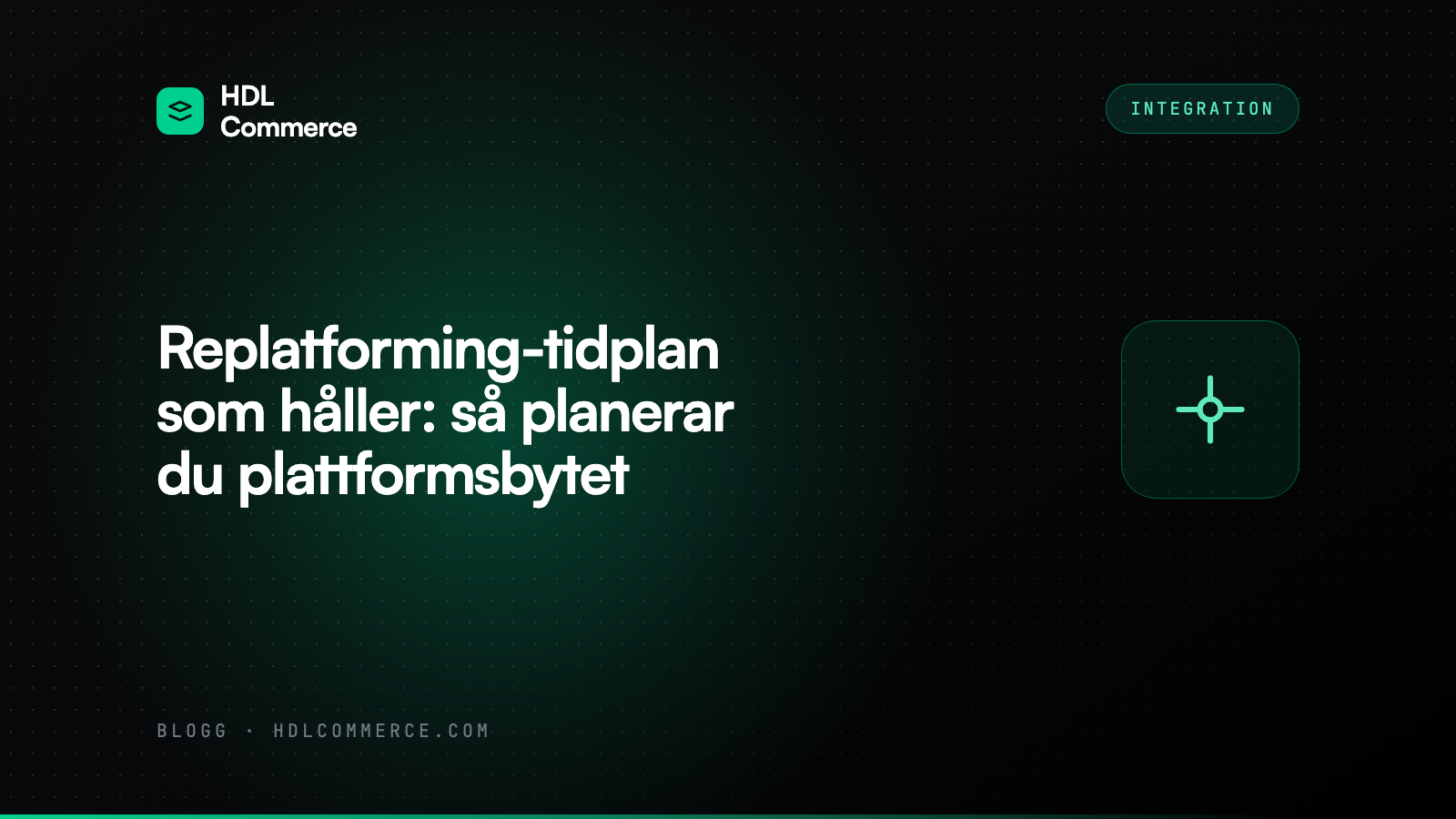 Replatforming-tidplan som håller: så planerar du plattformsbytet