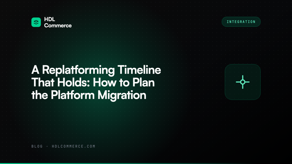 A Replatforming Timeline That Holds: How to Plan the Platform Migration
