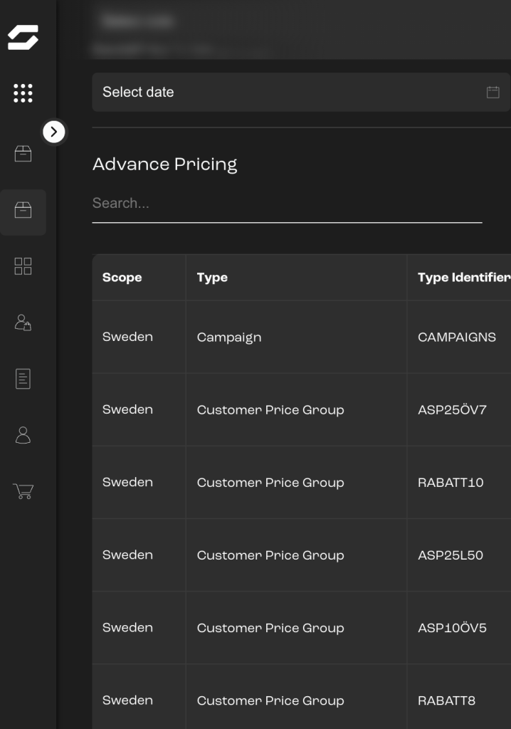 Advance Pricing i HDL Commerce med kundprisgrupper och kampanjpriser per marknad