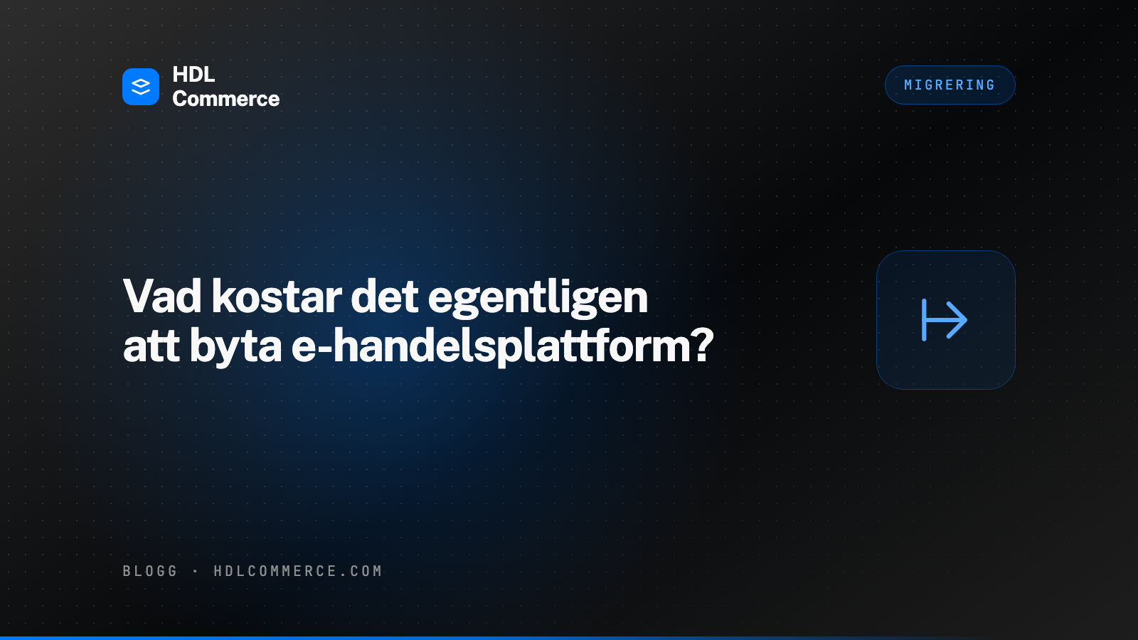 Vad kostar det egentligen att byta e-handelsplattform?
